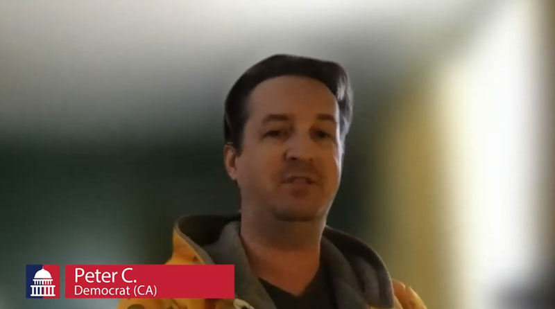 Peter - Democrat from California