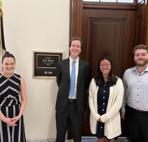 Briefing with Senator Ernst's (R-IA) Office