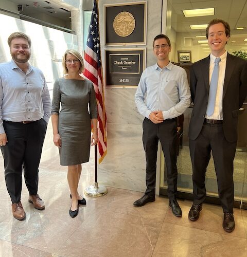 Briefing with Senator Grassley's (R-IA) Office